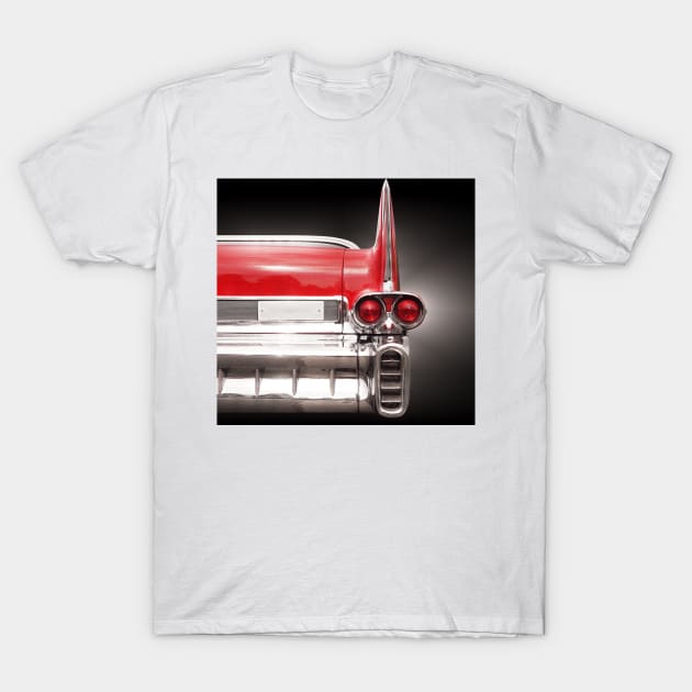 US American classic car 1958 Fleetwood Sixty Special T-Shirt by Beate Gube